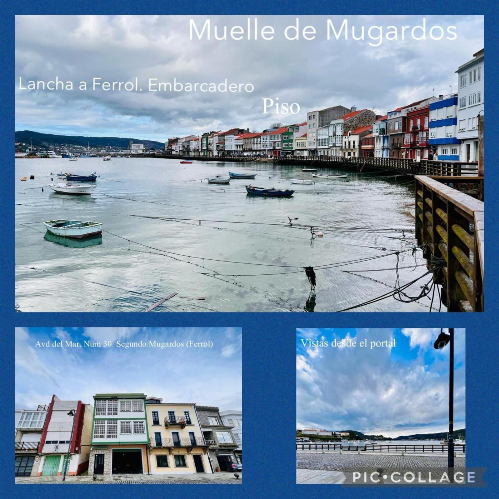 Piso En El Puerto Lejlighed Mugardos Eksteriør billede